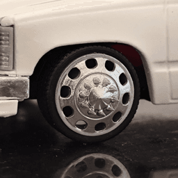 Alcoa Otto 1/64 Dually Wheels 3d model