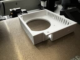 Ender 3 S1 motherboard cover 80mm fan 3d model