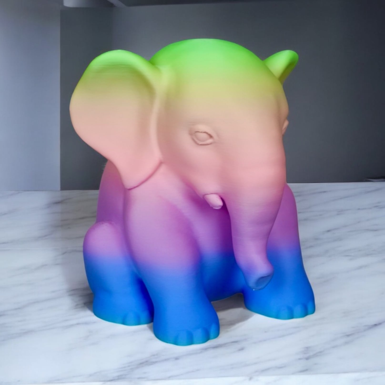 Elephant Figurine 3d model