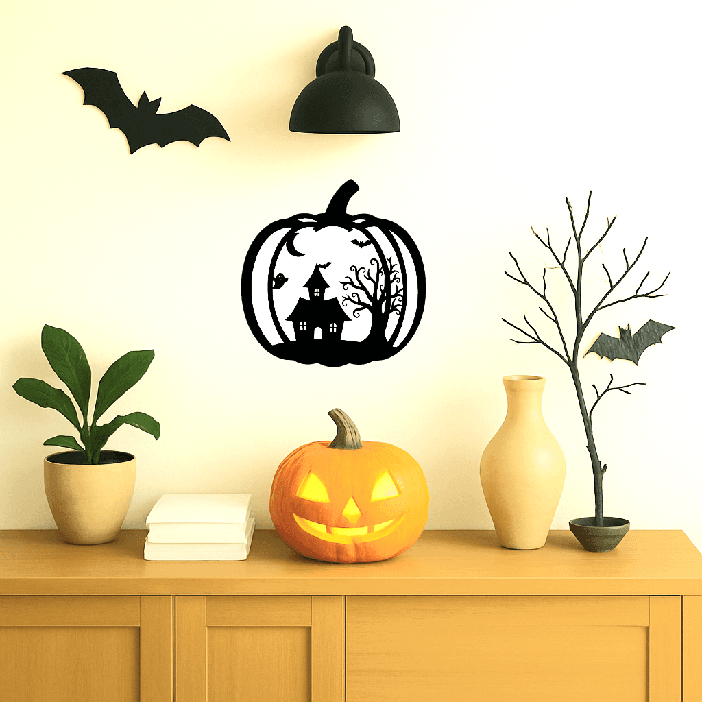 DELORIGIN 2 Ensembles Découpes Citrouille 3D - Pochoirs Métal Scrapbooking Et Cartes Pour Créations Halloween Et Artisanat