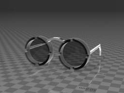 madames sparkle eyes - ashtree spectacles 3d model