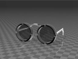 madames sparkle eyes - ashtree spectacles 3d model