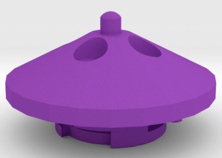 BEYBLADE MAKENDO | ATTACK RING | ANIME SERIES 3d model