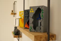 broken brick Zelda 3d model