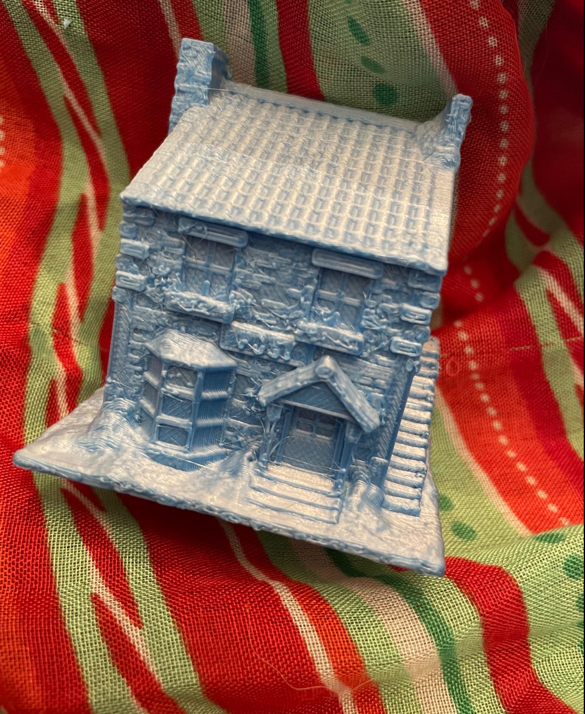 Christmas Village - Post Office - Christmas Village - 3d model