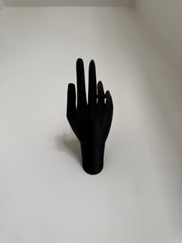 Wall hook hand shape 3d model