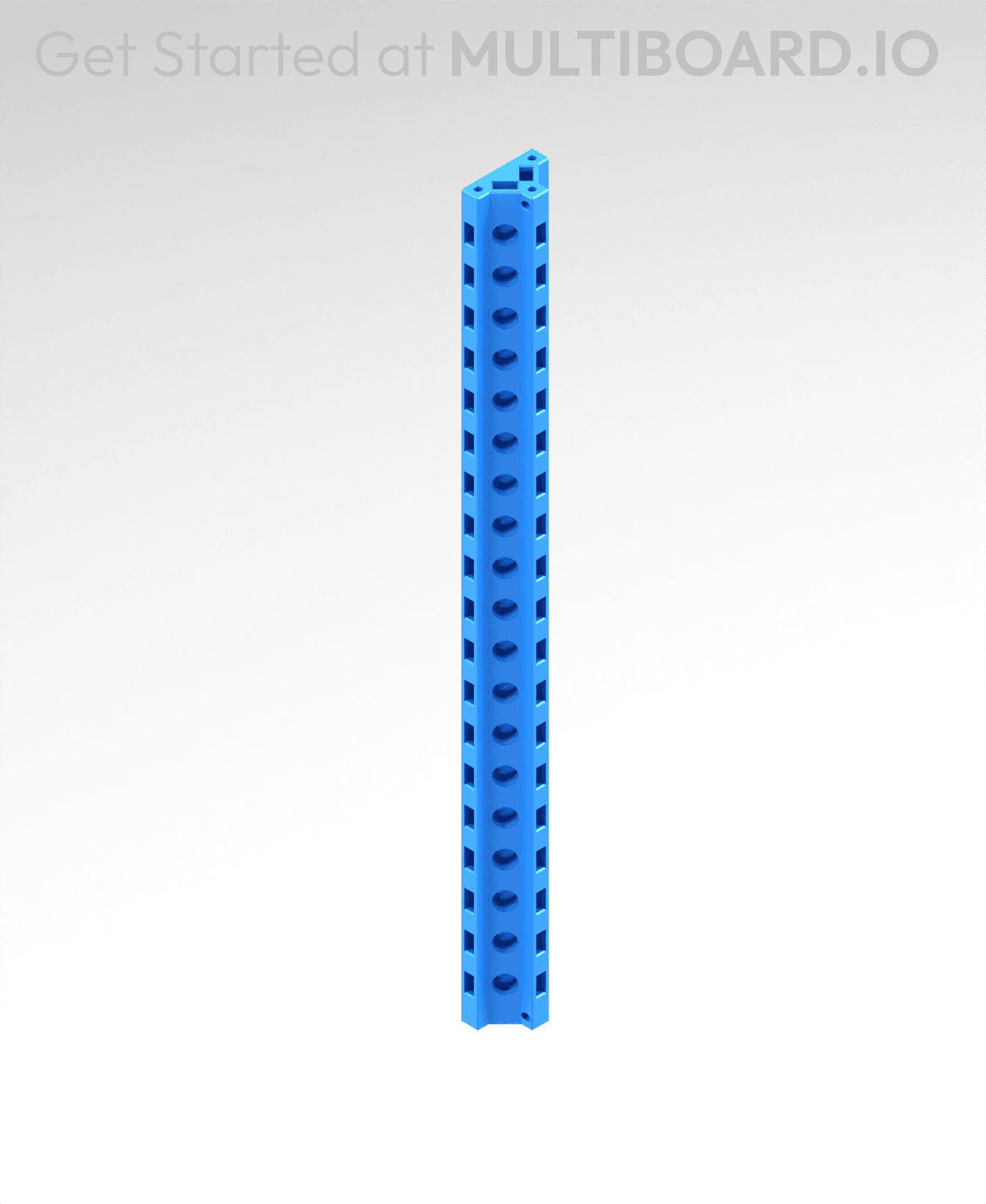 10 MU - Small Thread - T Multiboard Beam 3d model