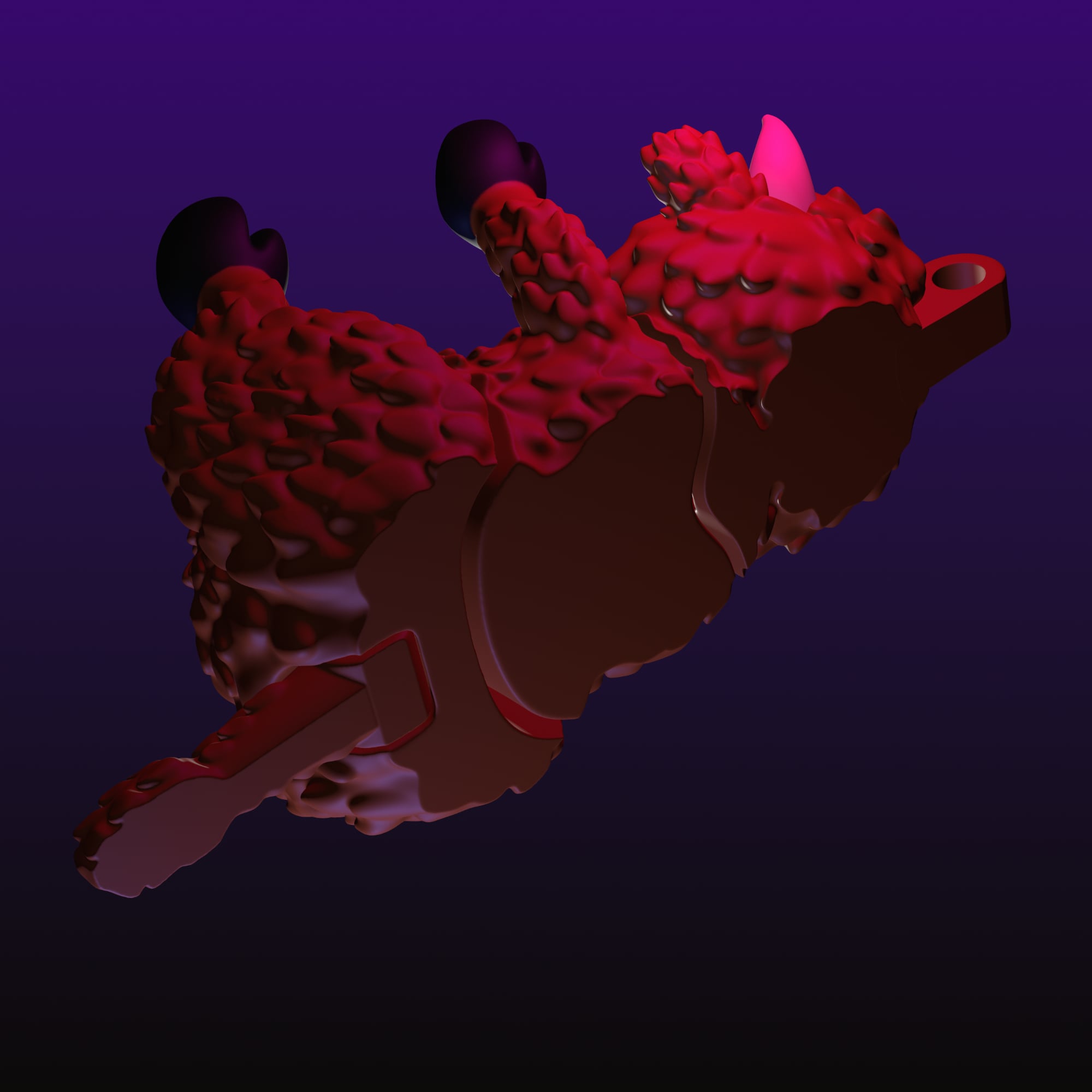 Heather the Highland Cow 3d model