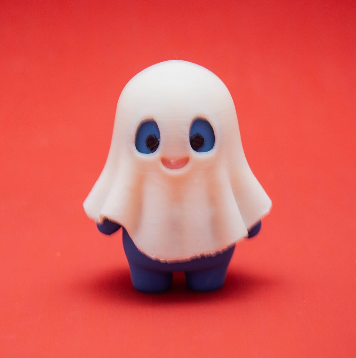 Ghost Clicky Keychain - Halloween Special 3d model