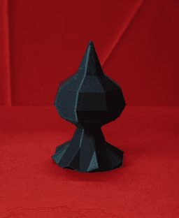 Shuppet Low Poly Pokemon 3d model