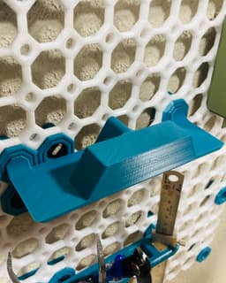 Holder for sunglasses and reading glasses for Multiboard 3d model