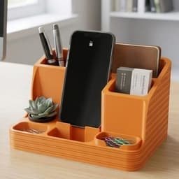 Support-Free Multi-Station (Phone Dock & Planter) 3d model