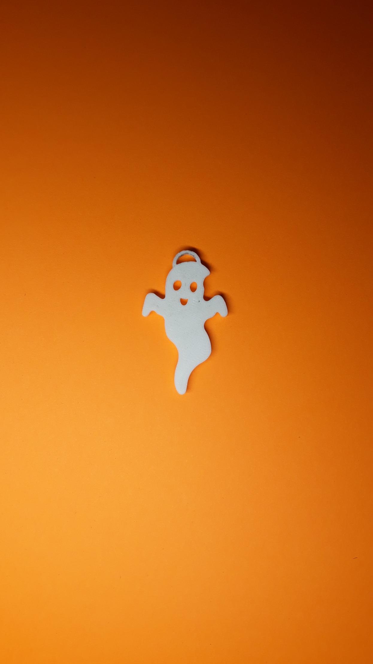 Ghost keychain 3d model