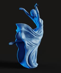 Ballerina Dancer STL | Figure 3D Print | High Detail 3d model