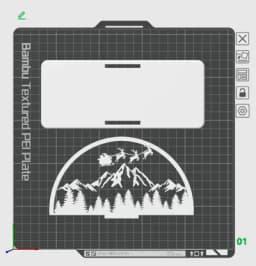 Christmas Napkin Holder 3d model