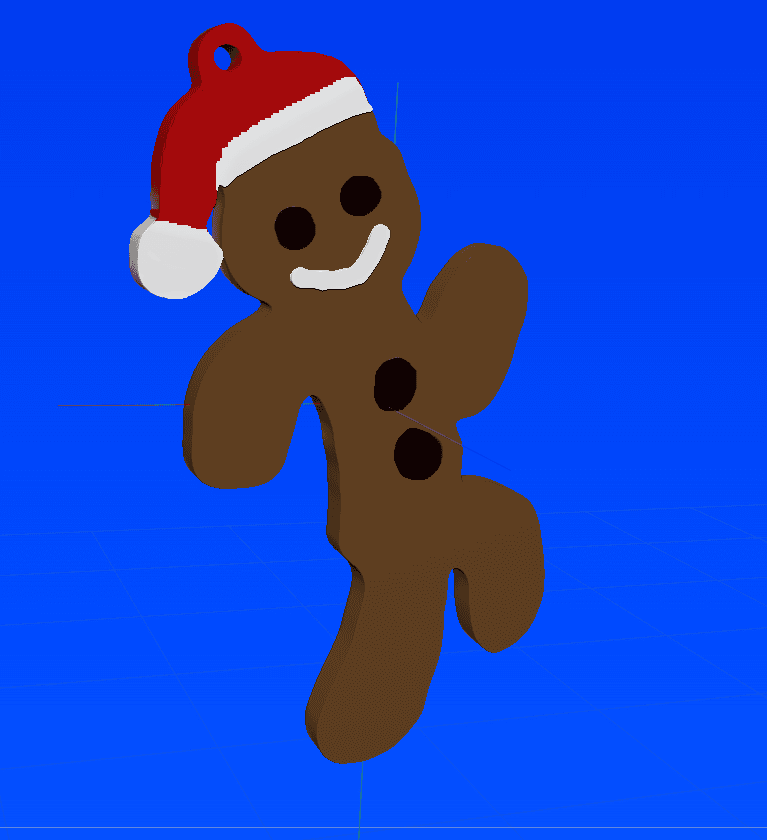 hilarious homemade gingerbread man_SubTool.stl 3d model