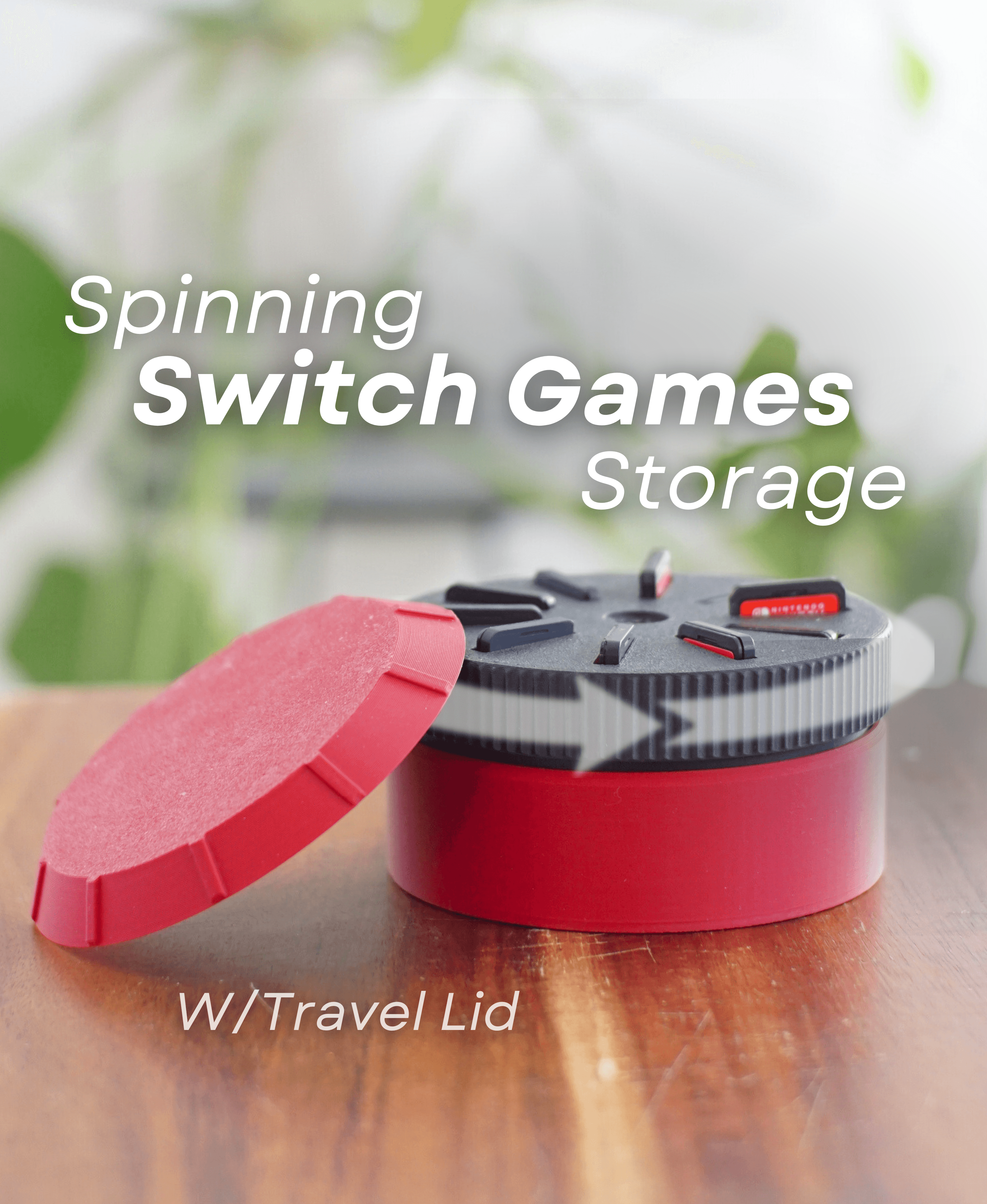 Spinning Switch Storage - Travel Version 3d model