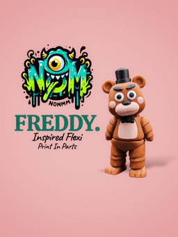 Freddy Inspired Flexi -Nomz 3d model