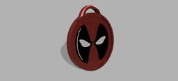 Deadpool Keycahin and Ornament 3d model