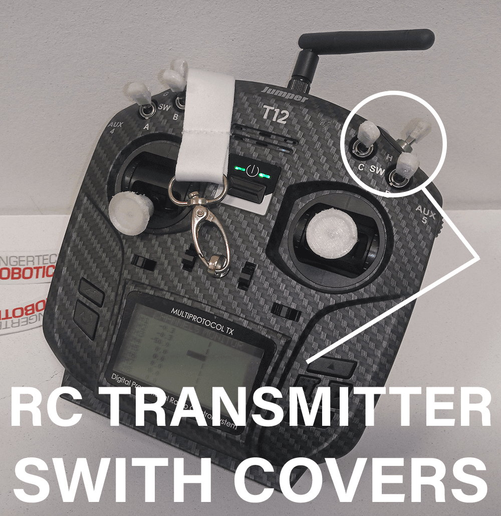 RC Transmitter Switch Covers 3d model