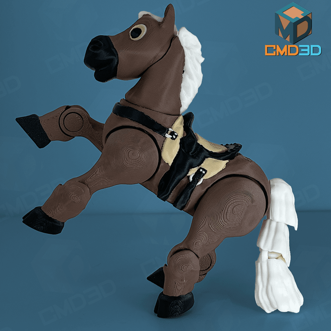 Articulated Horse 3d model