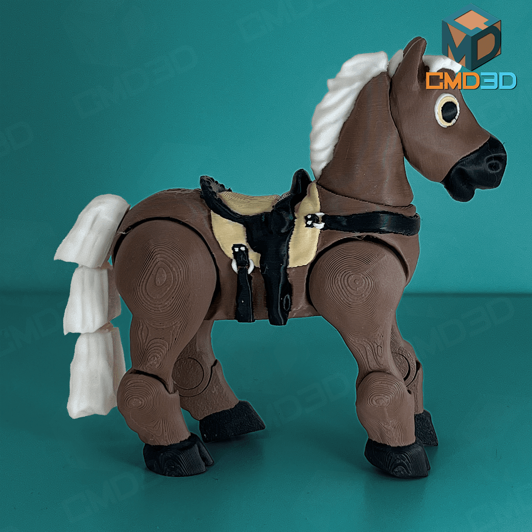 Articulated Horse 3d model