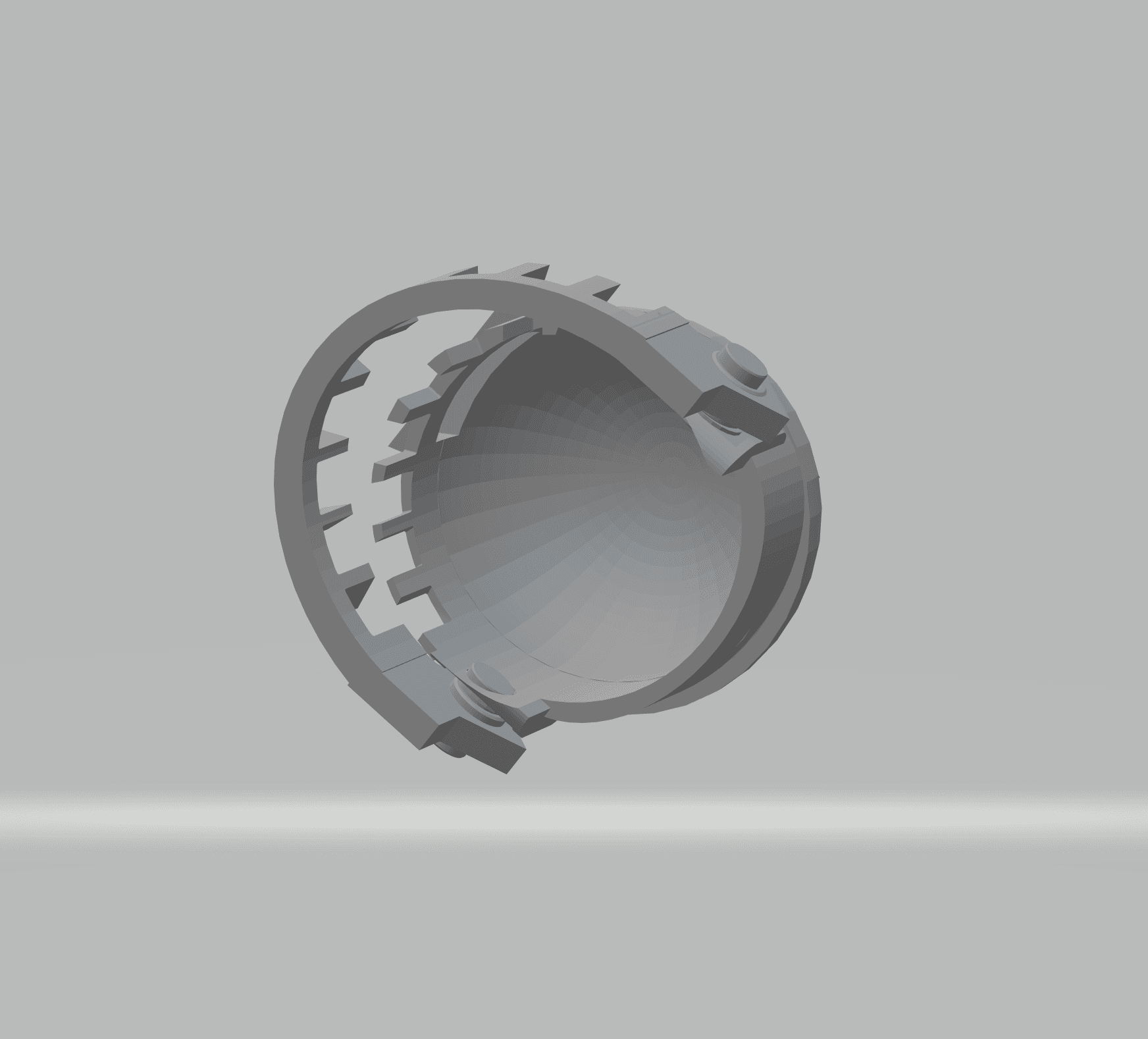 FHW: Jaw Helmet (cosplay) 3d model