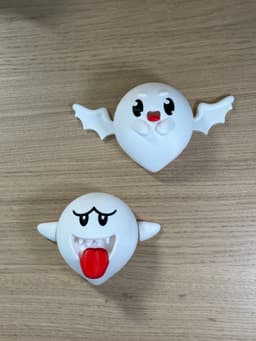 Boo & Bat Articulated Print-in-Place - Holoprops 3d model