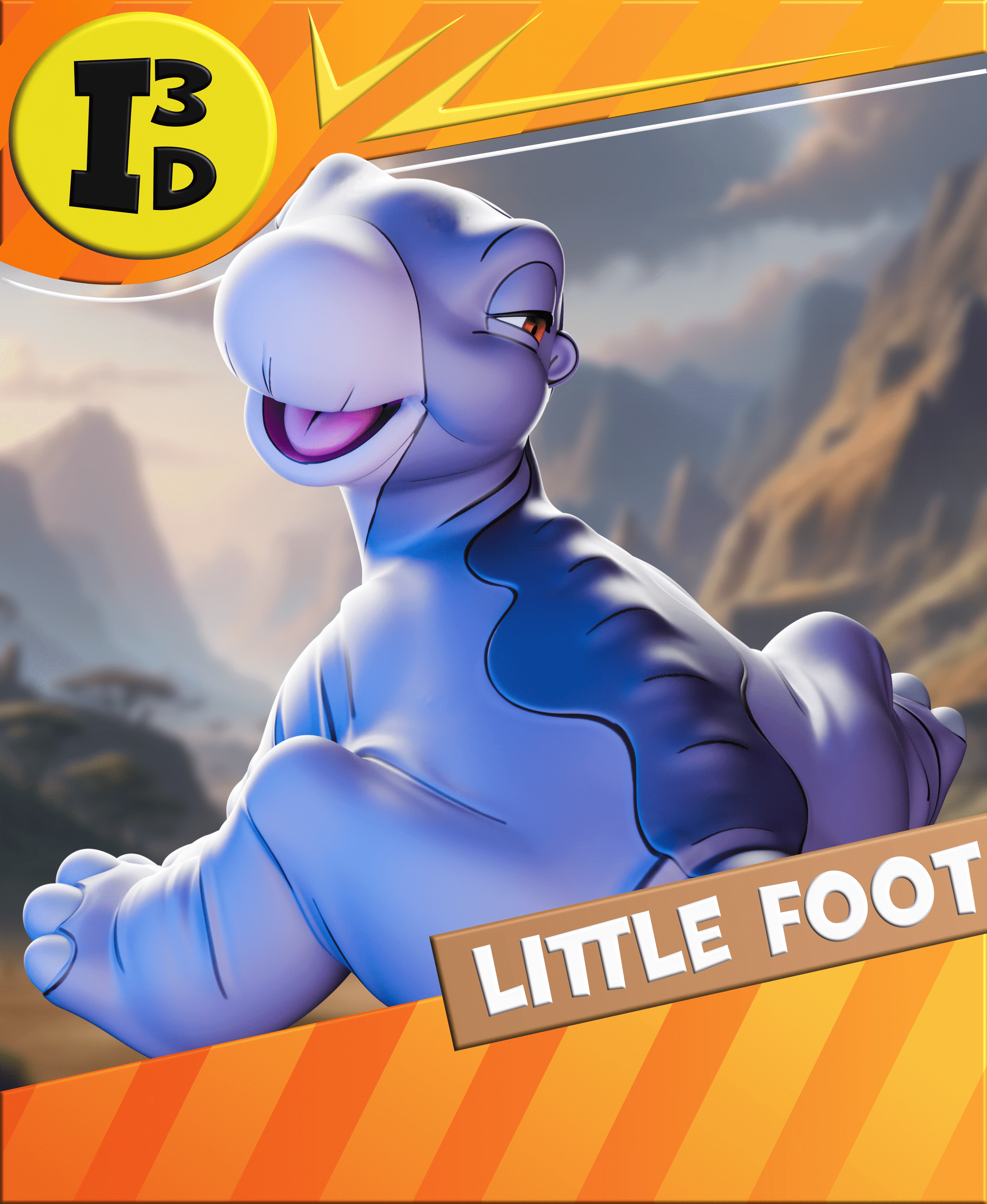 Little Foot 3d model
