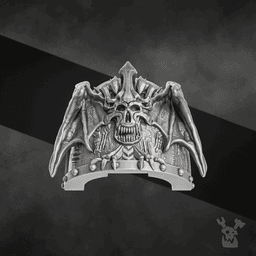 Winged Daemon Shoulder Pads 3d model
