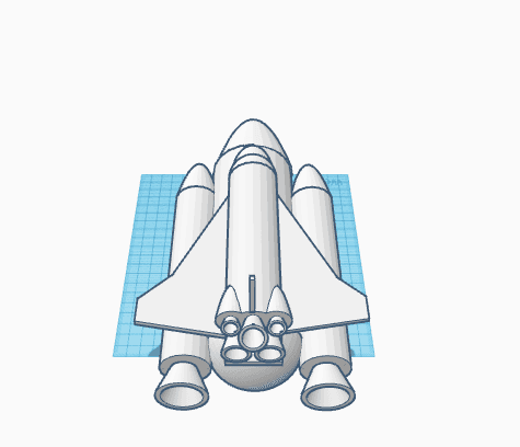 space shuttel 3d model