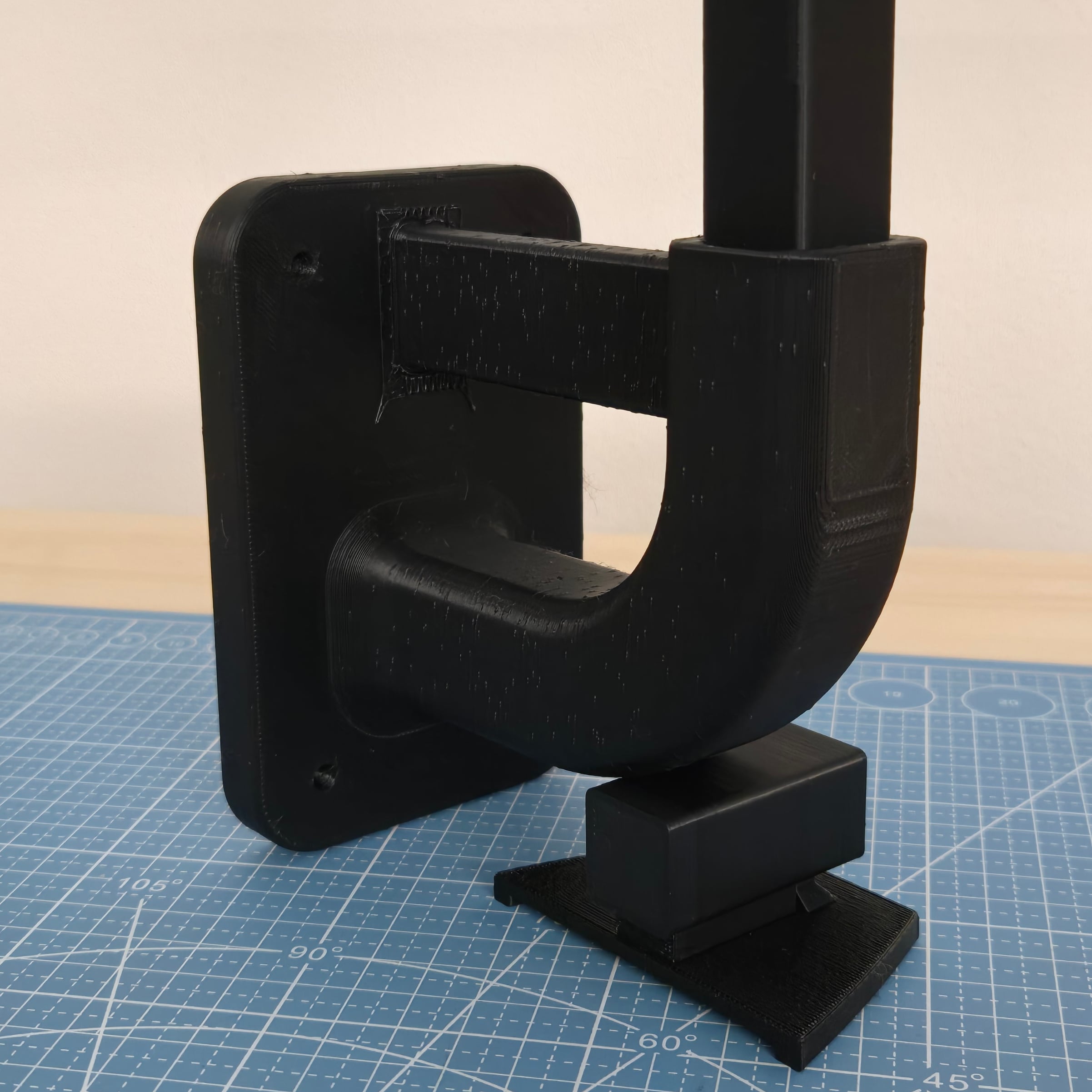 Headset Stand Wall Base 3d model