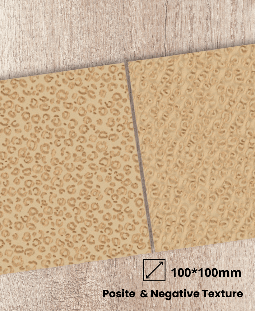 Flat Leopard Texture for Polymer Clay | Seamless & Realistic Impressions 3d model