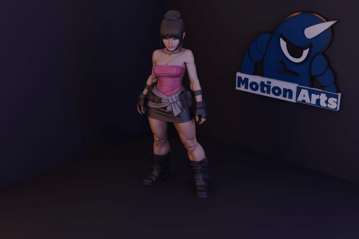 Personagem cartoon feminina.stl 3d model