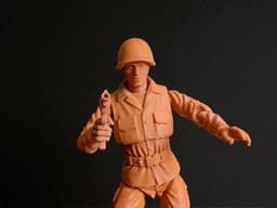 Jointed Army men 3d model