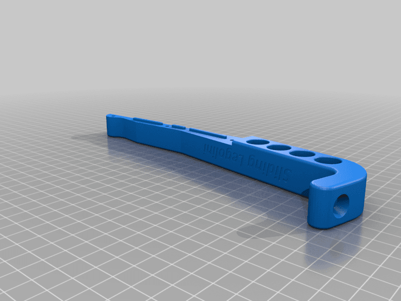 Sliding Legolini Slingshot Arm Mod 3d model