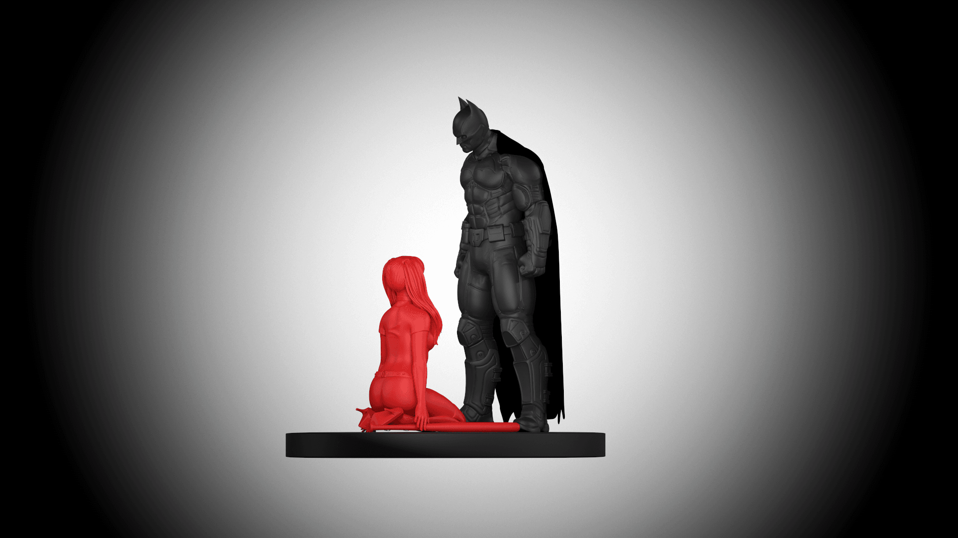 Batman & Harley Quinn: The Power 3d model