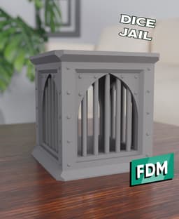RPG - Dice Jail 3d model