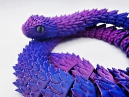 FLEXI SPINY BUSH VIPER 3d model