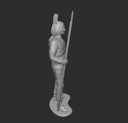 Toy Soldier Set: Indian 001 3d model