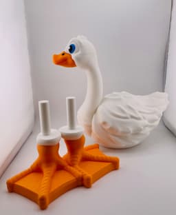 Dress Up Porch Goose for Goose Gear 3d model