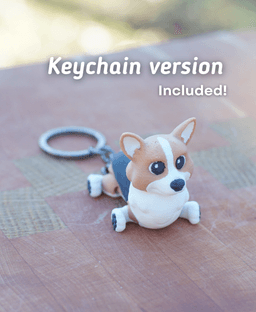 Corgi - Articulated Ludo Dog 3d model