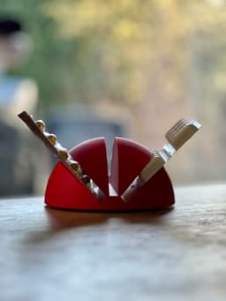 Tabletop Vitamin Strip Holder 3d model