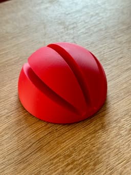 Tabletop Vitamin Strip Holder 3d model