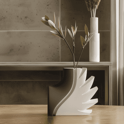 Castro Vase for Elegant Home Decor 3d model