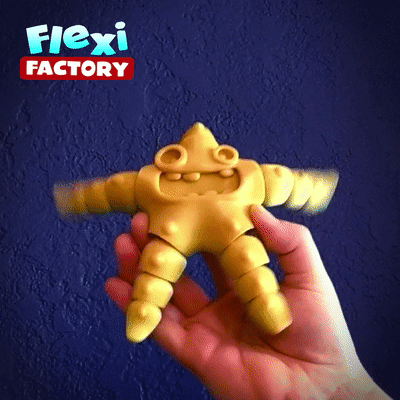 Flexi Factory Starfish with 3MF Included! 3d model