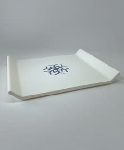 Tray Snowflake - Christmas Holidays Ornament 3d model