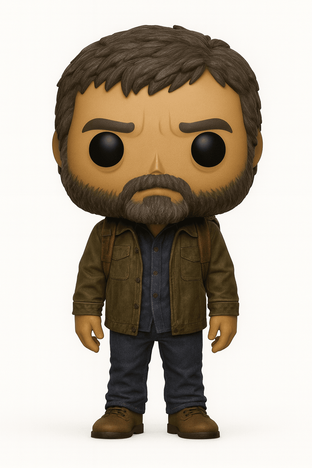JOEL THE LAST OF US FUNKO POP STYLE – STL Fan Art Model 3d model