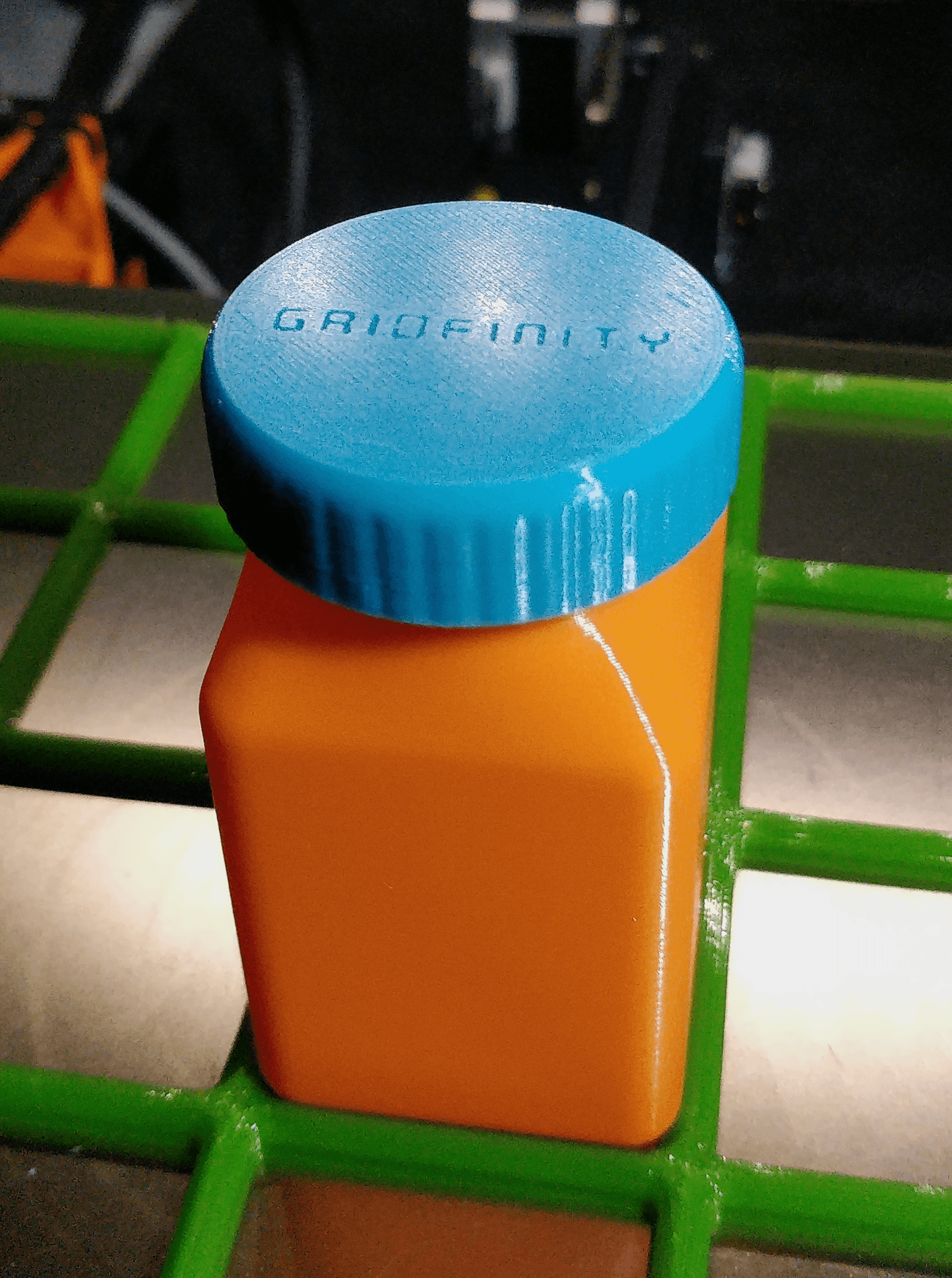 Gridfinity Bottle With Cap 3d model