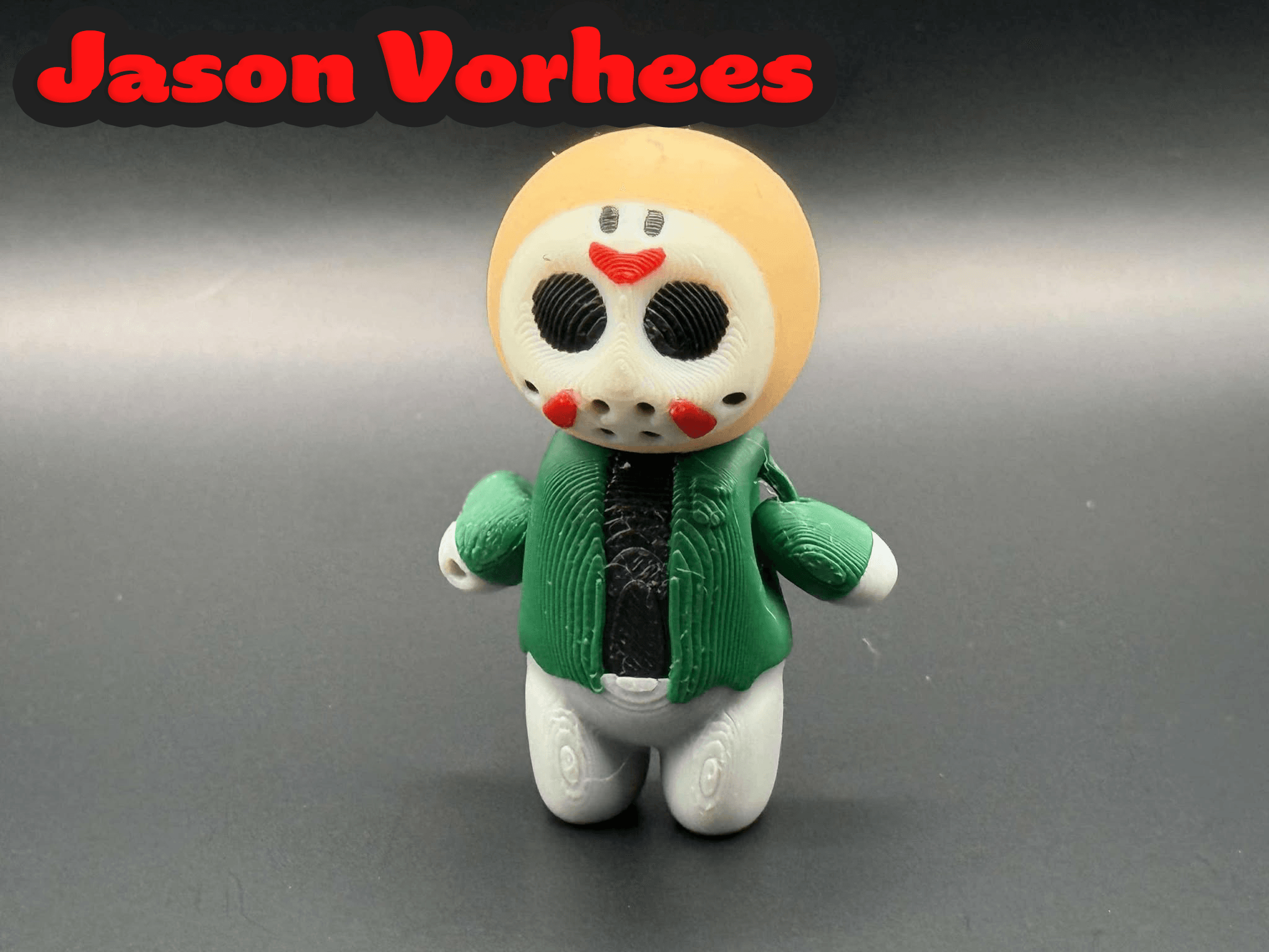 Jason Vorhees Chibi Articulated Figure 3d model